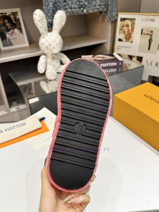 Complete set of high-end gift box packagingLoui& Vuitto& 2024Flat bottomed sandals 🦋 ️Detail952sn12h - Image 5