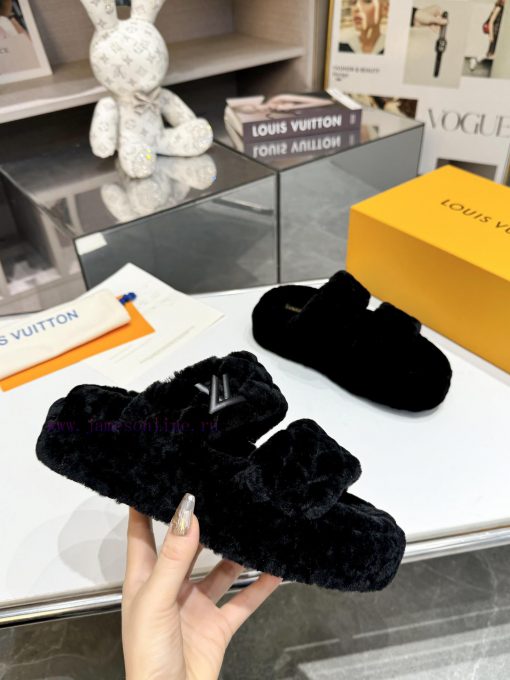 Complete set of high-end gift box packagingLoui& Vuitto& 2024Flat bottomed sandals 🦋 ️Detail7ytpeltd - Image 6