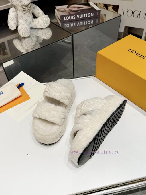 Complete set of high-end gift box packagingLoui& Vuitto& 2024Flat bottomed sandals 🦋 ️Detailj4jtvh0m - Image 7