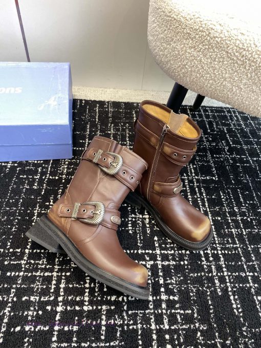 Top qualitysugarsu ss24 new arrival～SUGARSU 24ss | New Autumn/Winter Knight BootsRetro knigho4qskscp - Image 4
