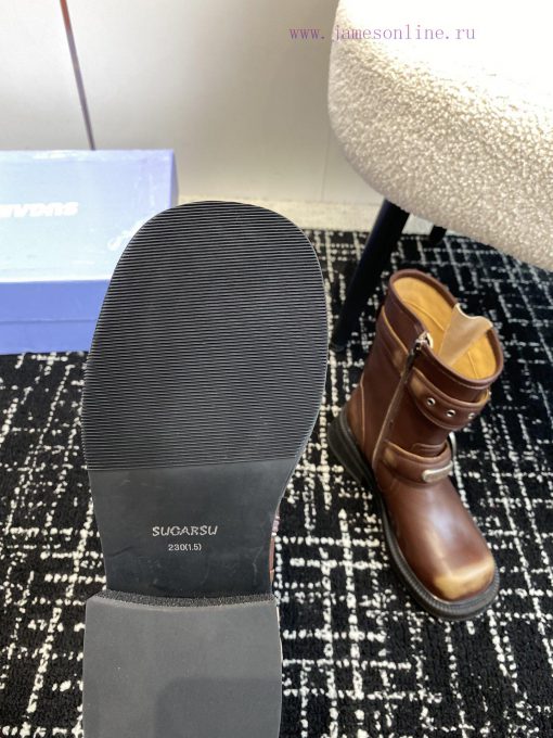 Top qualitysugarsu ss24 new arrival～SUGARSU 24ss | New Autumn/Winter Knight BootsRetro knigho4qskscp - Image 10