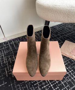 Top qualitymiu miu ss24 new arrival～Miu Home 2024 Autumn/Winter | New Pointed Short BootsThizh4on1a6