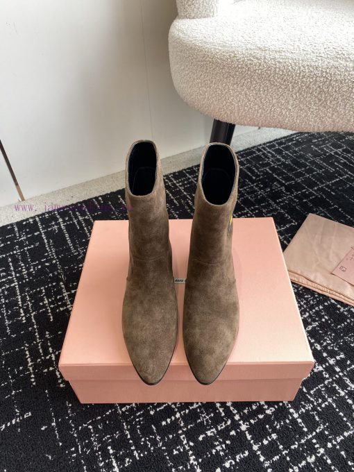 Top qualitymiu miu ss24 new arrival～Miu Home 2024 Autumn/Winter | New Pointed Short BootsThizh4on1a6