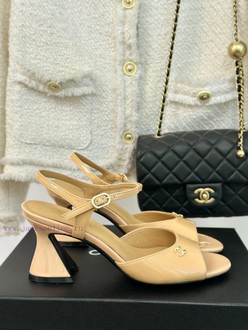 Chanel | Chanel 24P New ProductDouble C thick heel sandals seriesThe shoe upper is made of im6kyebc9 - Image 2