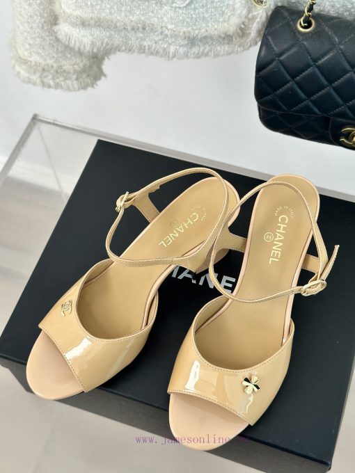 Chanel | Chanel 24P New ProductDouble C thick heel sandals seriesThe shoe upper is made of im6kyebc9 - Image 3