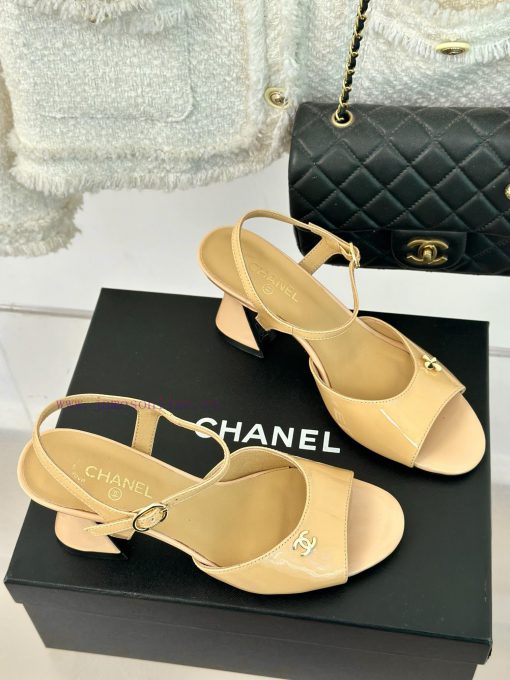 Chanel | Chanel 24P New ProductDouble C thick heel sandals seriesThe shoe upper is made of im6kyebc9 - Image 4