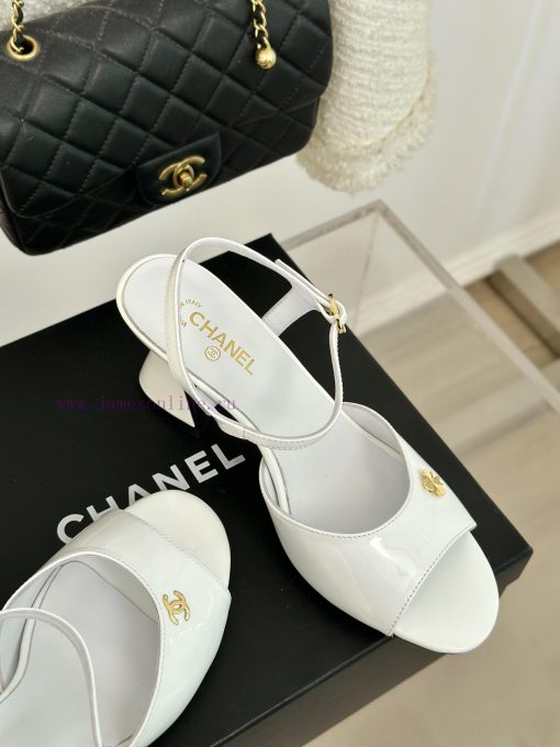 Chanel | Chanel 24P New ProductDouble C thick heel sandals seriesThe shoe upper is made of ikklnmcc5 - Image 6