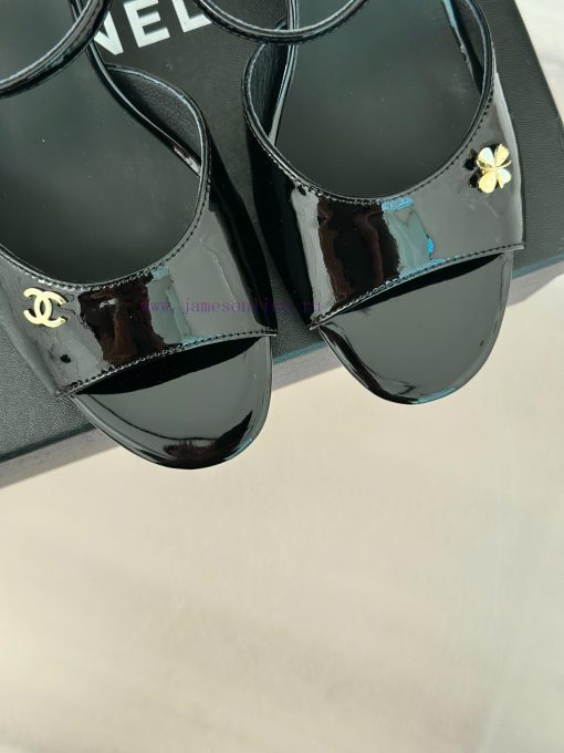 Chanel | Chanel 24P New ProductDouble C thick heel sandals seriesThe shoe upper is made of ioxp42fdm - Image 8