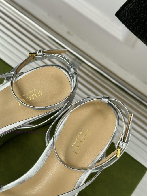 Gucci24S Spring/Summer New Product ShowThick soled chain sandalsG Home is reflecting a sensefd7j2zyf - Image 9
