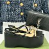 Gucci24S Spring/Summer New Product ShowThick soled chain sandalsG Home is reflecting a senseu77r8o72