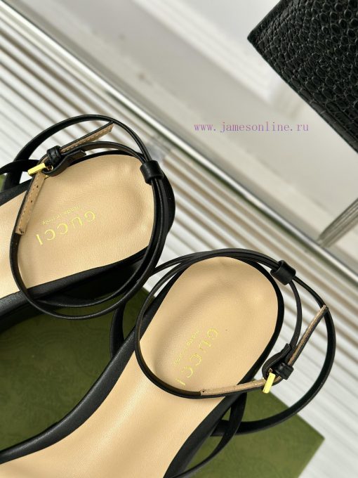 Gucci24S Spring/Summer New Product ShowThick soled chain sandalsG Home is reflecting a senseu77r8o72 - Image 9