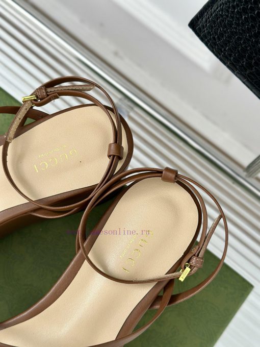 Gucci24S Spring/Summer New Product ShowThick soled chain sandalsG Home is reflecting a sense8w2m9c9f - Image 9