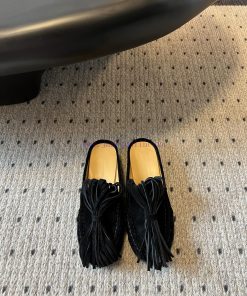 New Dries Van Noten fringed Mueller slippersFashion only takes 1 second to go out. Mica colo6l6du1v6
