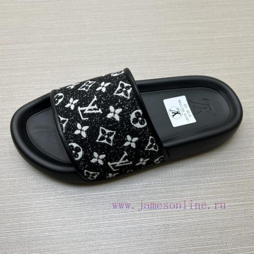 LV Louis Vuitton's popular men's slippers on the official website are now available for sale7nn8paz3 - Image 9