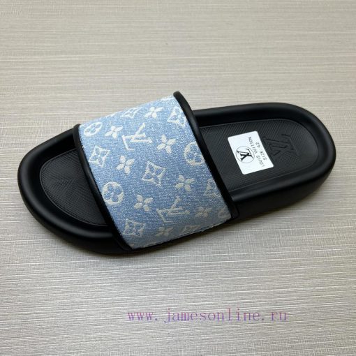 LV Louis Vuitton's popular men's slippers on the official website are now available for salevs9qhjf0 - Image 9