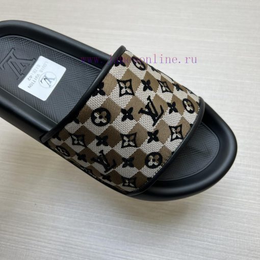 LV Louis Vuitton's popular men's slippers on the official website are now available for salem3dn2n0v - Image 7