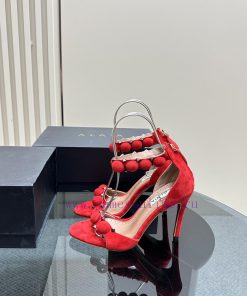 AlAIA round buckle rivet high-heeled sandalsCountless renowned designers regard him as the '52pw7bhe