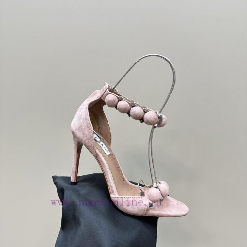 AlAIA round buckle rivet high-heeled sandalsCountless renowned designers regard him as the 'z1eigix3 - Image 8
