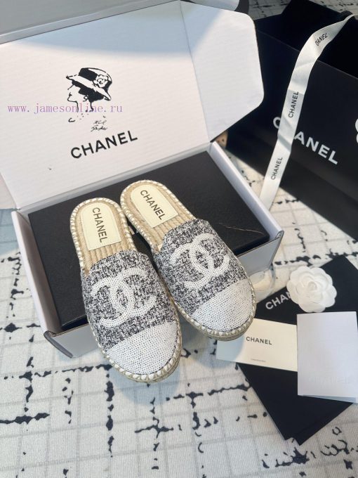 Chanel 2024 Summer New Bead Embroidered Fisherman's SlippersThese slippers are my savior thiokknx358 - Image 4