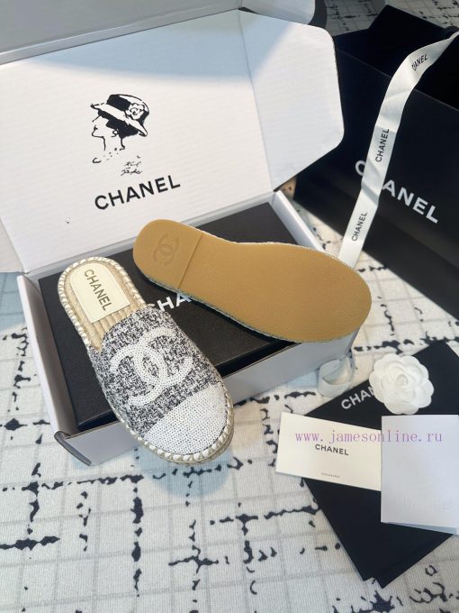 Chanel 2024 Summer New Bead Embroidered Fisherman's SlippersThese slippers are my savior thiokknx358 - Image 8