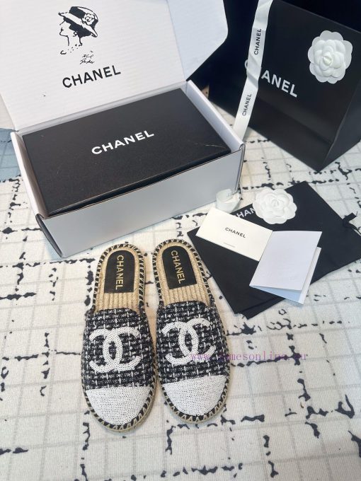 Chanel 2024 Summer New Bead Embroidered Fisherman's SlippersThese slippers are my savior thi90g09705 - Image 2
