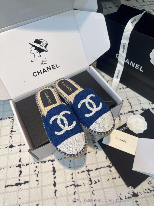 Chanel 2024 Summer New Bead Embroidered Fisherman's SlippersThese slippers are my savior thild8xhded - Image 3