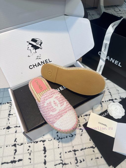 Chanel 2024 Summer New Bead Embroidered Fisherman's SlippersThese slippers are my savior thi6cula68j - Image 8