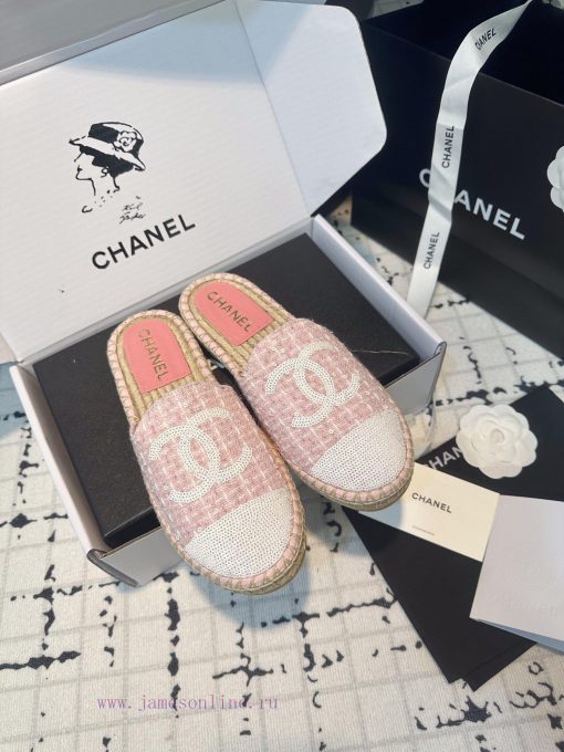 Chanel 2024 Summer New Bead Embroidered Fisherman's SlippersThese slippers are my savior thiwuuadwwm - Image 3