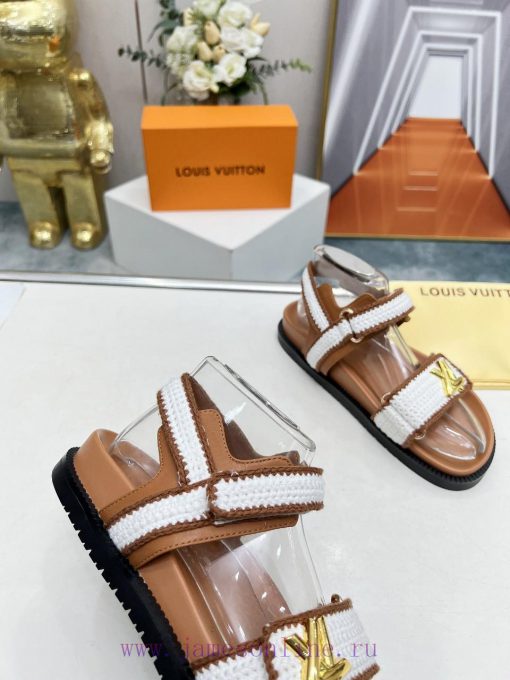 p. Louis Vuitton's spring and summer new slippers are hot on the market, with 11 high-end cu3wtaep02 - Image 6
