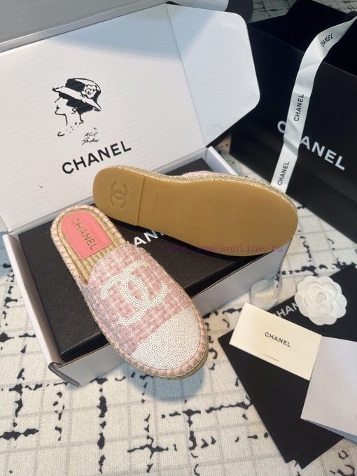 Chanel 2024 Summer New Bead Embroidered Fisherman's SlippersThese slippers are my savior thiwuuadwwm - Image 7
