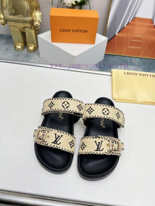 p. Louis Vuitton's spring and summer new slippers are hot on the market, with 11 high-end cu6k10zfig - Image 8