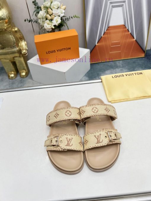 p. Louis Vuitton's spring and summer new slippers are hot on the market, with 11 high-end cucuvv6ayr - Image 3