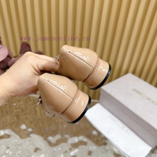 Jimmy Choo | Zhou Yangjie's Classic Diamond Belt Mary Jane Shoes Single Shoes———————————The 6hseirj8 - Image 7