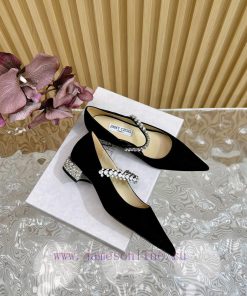 Jimmy Choo | Zhou Yangjie's Classic Diamond Belt Mary Jane Shoes Single Shoes———————————The fmmnz3g0