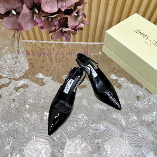 2024 SSJIMMY CHOO Dinner High Heel Sandals/Single Shoes——————————Top tierThe Australian pointiiytjr0 - Image 10