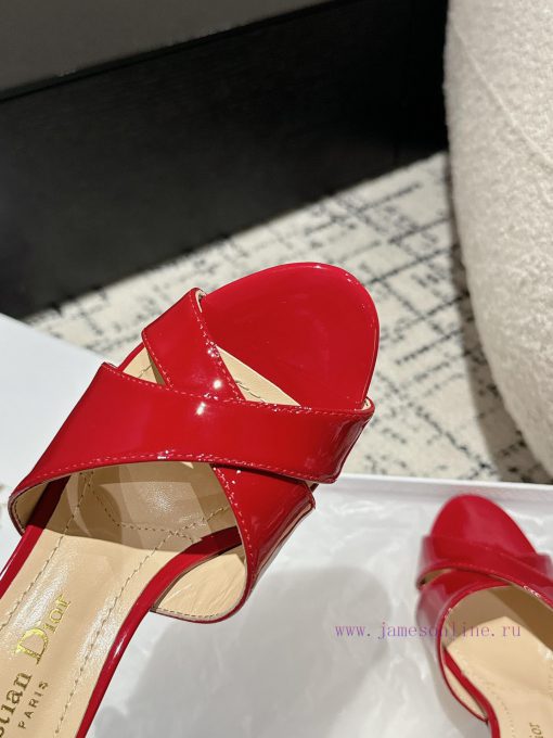 Dior 24/Early Spring Hot selling SlippersThis high-heeled shoe reinterprets the La Parusiennj4mlckio - Image 7