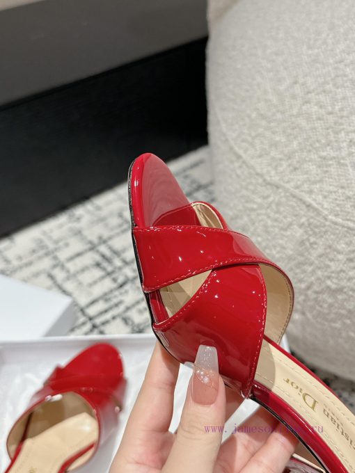 Dior 24/Early Spring Hot selling SlippersThis high-heeled shoe reinterprets the La Parusiennj4mlckio - Image 8