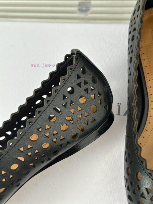 AlAIA | Classic retro hollowed out single shoe from AlAIAFull of girlish style, with both mouvlyep3j - Image 7