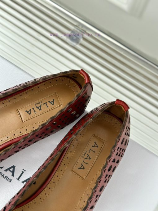 AlAIA | Classic retro hollowed out single shoe from AlAIAFull of girlish style, with both mogz8ir2fc - Image 9