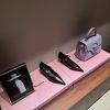 The mostMiu Miu Fashion 24 Spring/Summer New Collection Hollow High Heels Single ShoesThe po2zzgud45