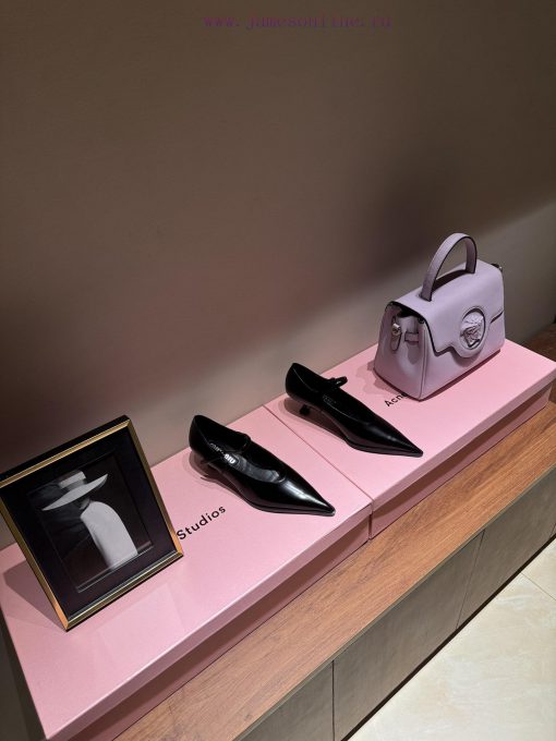 The mostMiu Miu Fashion 24 Spring/Summer New Collection Hollow High Heels Single ShoesThe poizchnu6q - Image 2