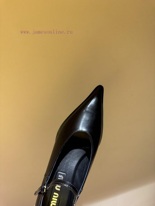 The mostMiu Miu Fashion 24 Spring/Summer New Collection Hollow High Heels Single ShoesThe poizchnu6q - Image 5