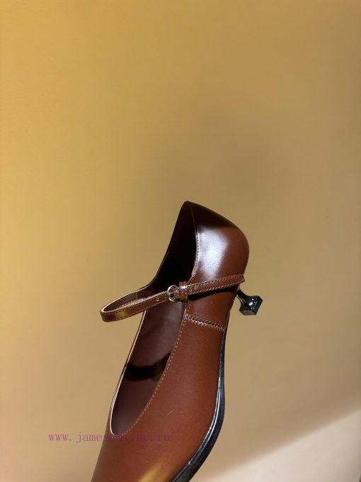 The mostMiu Miu Fashion 24 Spring/Summer New Collection Hollow High Heels Single ShoesThe po2zzgud45 - Image 7
