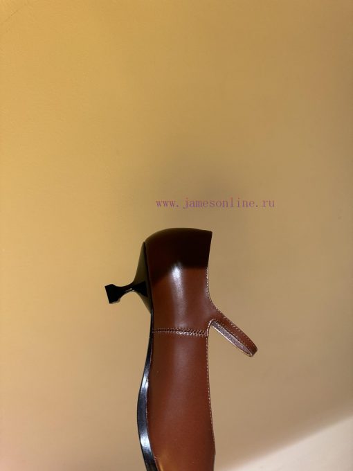 The mostMiu Miu Fashion 24 Spring/Summer New Collection Hollow High Heels Single ShoesThe po2zzgud45 - Image 8