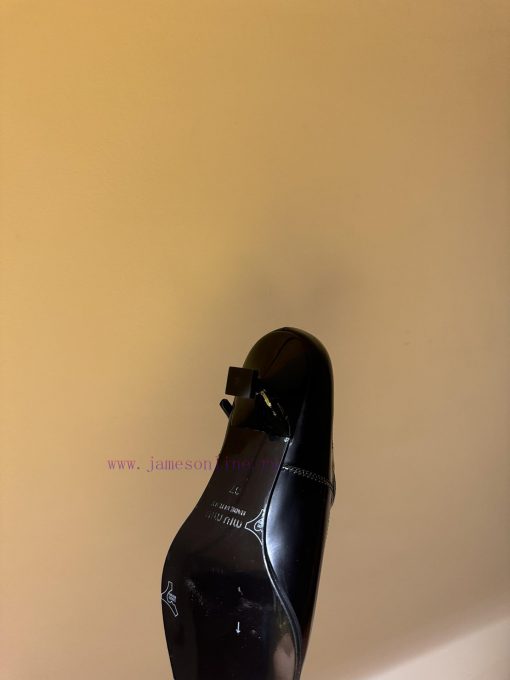 The mostMiu Miu Fashion 24 Spring/Summer New Collection Hollow High Heels Single ShoesThe poizchnu6q - Image 9