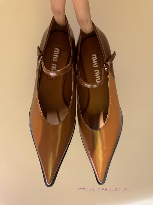 The mostMiu Miu Fashion 24 Spring/Summer New Collection Hollow High Heels Single ShoesThe pohzikxz0x - Image 11