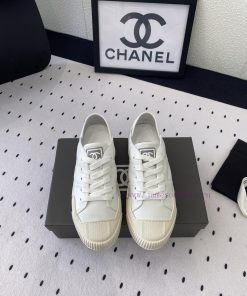 Chanel's new casual shoes are now available for sale. They are cute, retro, and show off the2zt293qi