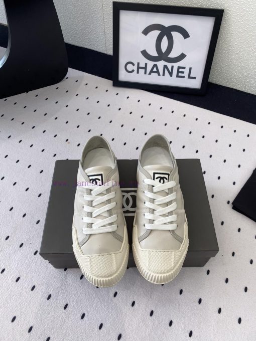 Chanel's new casual shoes are now available for sale. They are cute, retro, and show off thes116qa19