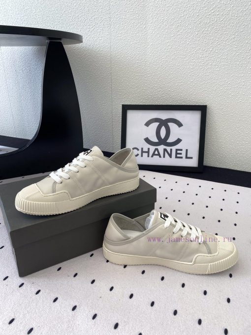 Chanel's new casual shoes are now available for sale. They are cute, retro, and show off thes116qa19 - Image 5