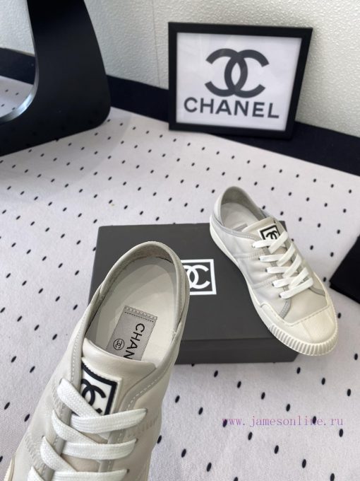 Chanel's new casual shoes are now available for sale. They are cute, retro, and show off thes116qa19 - Image 6